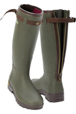 2022 Alan Paine Arxus Primo Nord Zip Rubber Boot 1025 - Olive